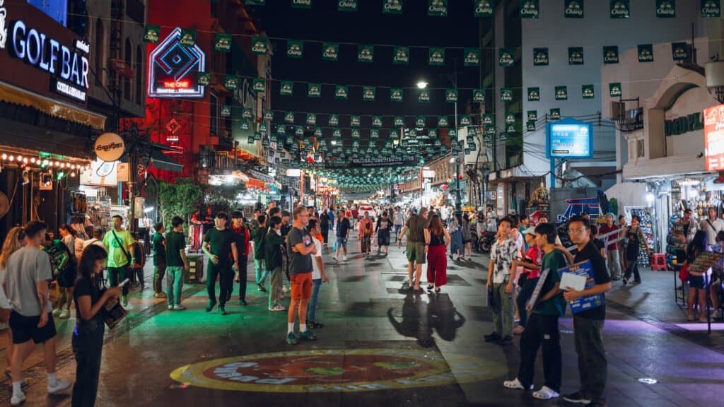 Khaosan Road Night Scene